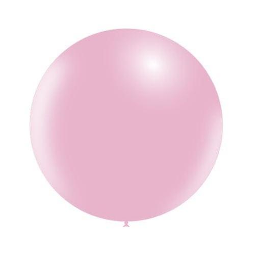 Lichtroze Reuze Ballon 60cm, Hobby en Vrije tijd, Feestartikelen, Nieuw, Verzenden
