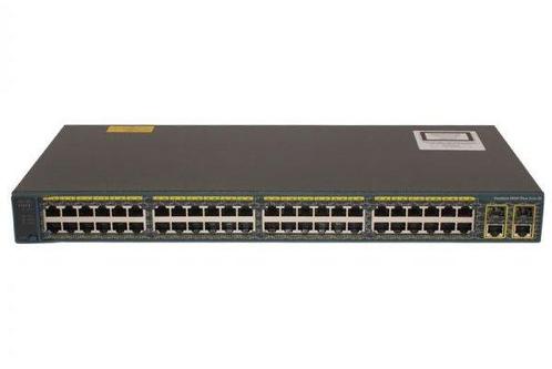 Cisco Catalyst 2960 48×10/100, 2xT/SFP LAN Lite, Computers en Software, Netwerk switches, Zo goed als nieuw, Ophalen of Verzenden