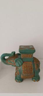 Tabouret - Céramique - Sgabello éléphant, Antiquités & Art