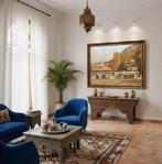 Leonardo Fernández (1944) - Chefchaouen: La Grande Mosquée, Antiek en Kunst