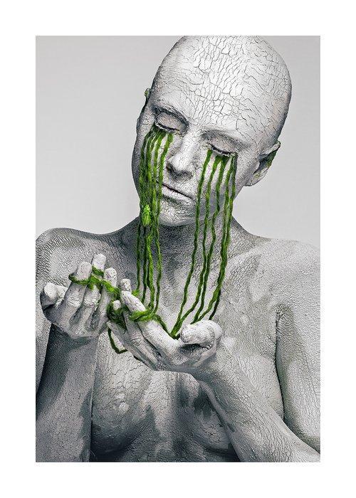 Elena Paraskeva - Drought (2015) GERMAN ETCHING, Antiek en Kunst, Kunst | Designobjecten