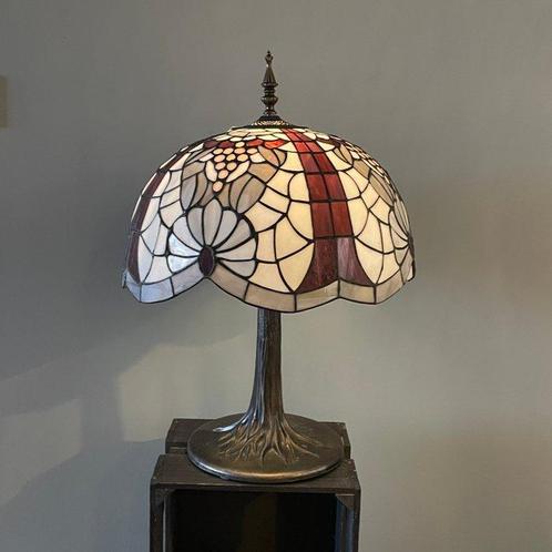 Lampe de table - Vitrail, Antiek en Kunst, Curiosa en Brocante