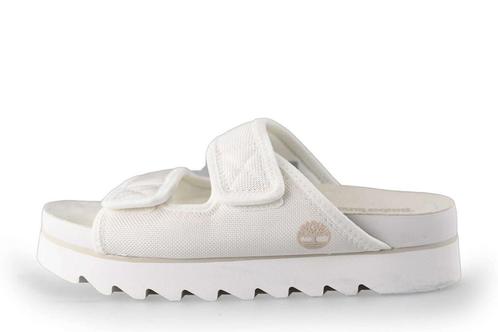 Timberland Slippers in maat 38½ Wit | 5% extra korting, Kleding | Dames, Schoenen, Wit, Zo goed als nieuw, Slippers, Verzenden