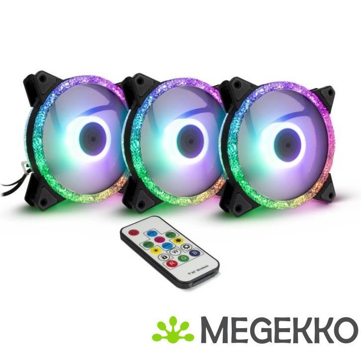 Inter-Tech RS-07 Computer behuizing Ventilator 12 cm, Informatique & Logiciels, Refroidisseurs d'ordinateur, Envoi