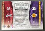 2009/10 Upper Deck Dual Game Materials - LeBron James, Magic, Nieuw