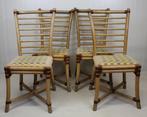 Suite de quatre chaises Bambo (4), Antiquités & Art