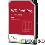 WD HDD 3.5  16TB S-ATA3 512MB WD161KFGX Red Pro, Verzenden