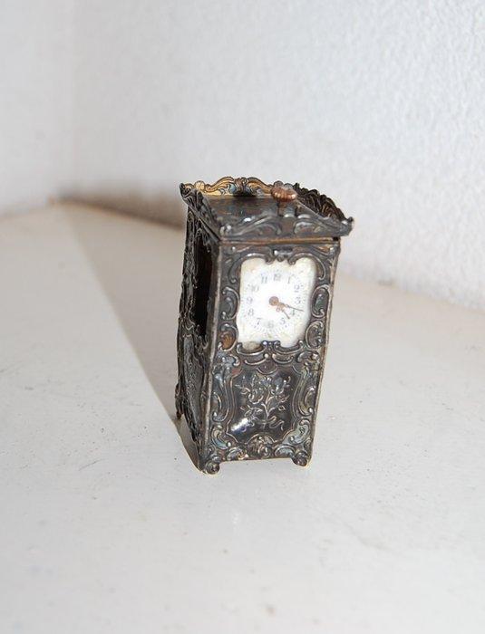 miniatuur klokje - Zilver - 1920-1930, Antiek en Kunst, Antiek | Klokken