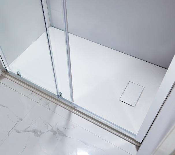 SALE - Numa 80x80 cm - Mat wit - Douchebak -, Doe-het-zelf en Bouw, Sanitair, Nieuw, Ophalen of Verzenden