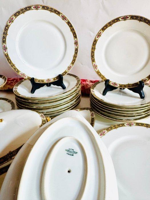 Limoges - Chabrol frères - Tafelservies (24) - Véritable, Antiek en Kunst, Kunst | Designobjecten