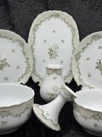 Tirschenreuth Porzellan Dekor Grün Vase Schale Teller