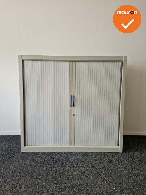 Roldeurkast - Basic - 120x125x45cm - Grijs met Grijze roldeu, Zakelijke goederen, Kantoor en Winkelinrichting | Kantoormeubilair en Inrichting