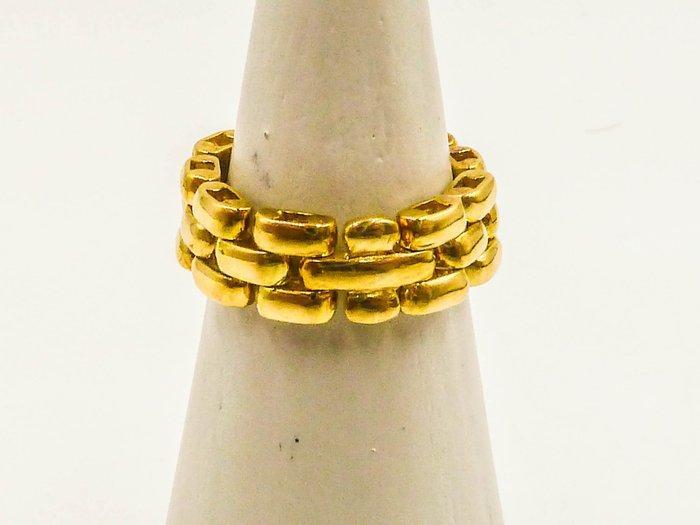 Ring - 18 karaat Geel goud, Handtassen en Accessoires, Ringen