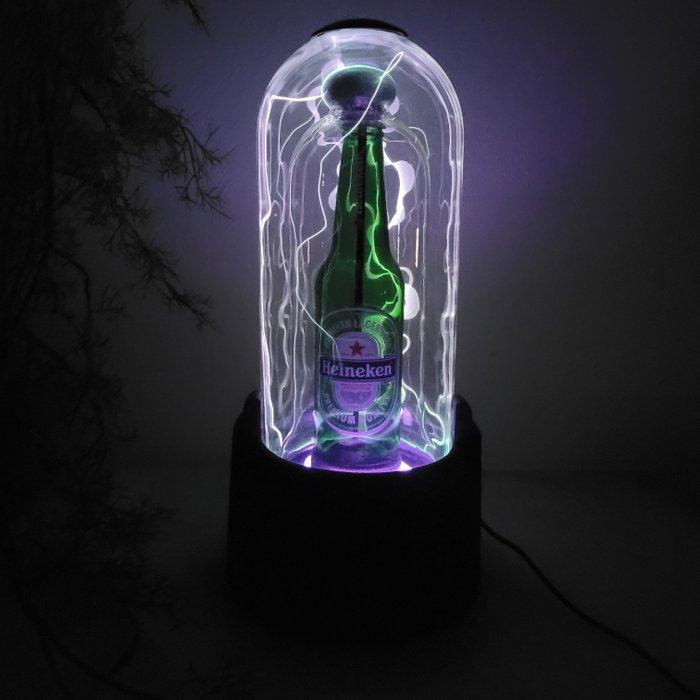 Zeldzaam Heineken Plasmalamp, Bardisplay, 1990, Verlicht, Antiek en Kunst, Antiek | Wandborden en Tegels