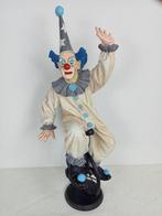 Jun Asilo-style - Statue, Clown met eenwieler - 8 kg - 73 cm, Antiek en Kunst