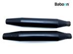 Uitlaatdemperset Origineel Harley-Davidson XL 1200 X, Motoren, Verzenden, Gebruikt