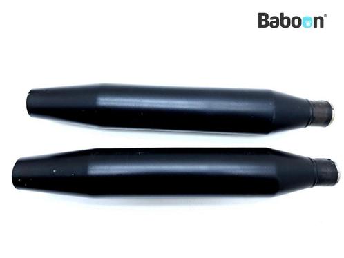Uitlaatdemperset Origineel Harley-Davidson XL 1200 X, Motoren, Onderdelen | Harley-Davidson, Gebruikt, Verzenden