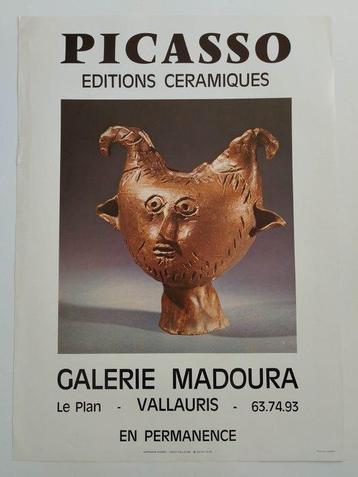 Pablo Picasso - Exhibition Galerie Madoura Ceramic -