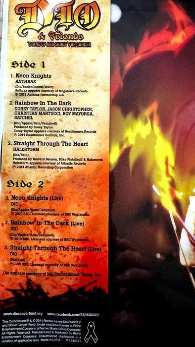 DIO - Stand Up And Shout For Cancer [Picture Disc, Record, Cd's en Dvd's, Vinyl Singles