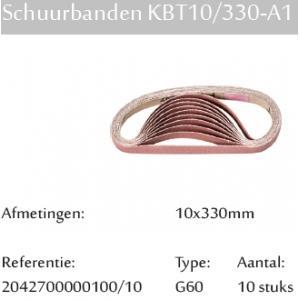 Kitpro basso schuurbanden voor kbt10/330-a1 2042700000100/10, Doe-het-zelf en Bouw, Gereedschap | Schuurmachines