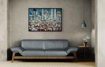 Mario Pasetto - Beautiful City - Spirited - XXL, Antiquités & Art, Art | Peinture | Moderne