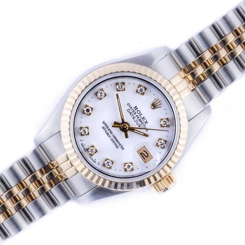 Rolex Lady-Datejust 26 69173 uit 1987, Handtassen en Accessoires, Horloges | Dames, Verzenden