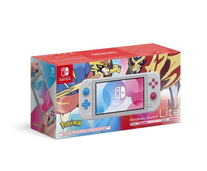 Nintendo Switch Lite Pokemon Zacian & Zamazenta Edition i..., Games en Spelcomputers, Spelcomputers | Nintendo Switch Lite, Zo goed als nieuw