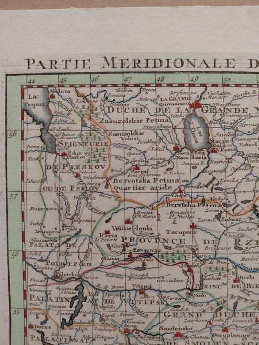 Russie - Muscovy; Guillaume de lIsle/Ottens, Reinier &, Boeken, Atlassen en Landkaarten