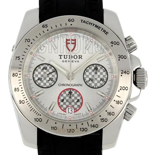 Tudor Sport Chronograph 20300 uit 2009, Bijoux, Sacs & Beauté, Montres | Hommes, Envoi