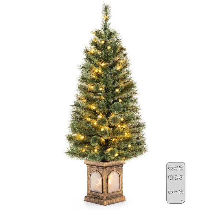 2dekans | Coast Kunstkerstboom 120 cm Groen/Goud – 116, Diversen, Kerst, Ophalen of Verzenden