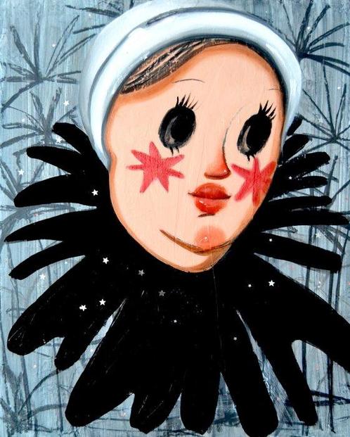 Yana Medow - PIERROT, Antiek en Kunst, Kunst | Designobjecten