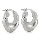 Oorbellen - 18 karaat Witgoud, Nieuw