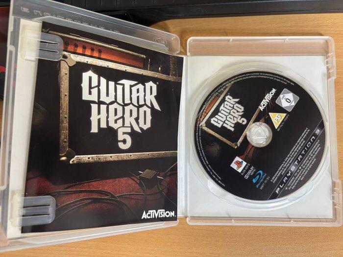 Sony - Playstation 3 (PS3) - Guitar Hero 5 with guitar -, Games en Spelcomputers, Spelcomputers | Overige Accessoires