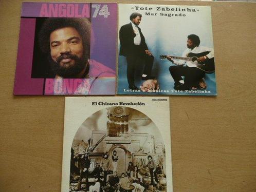 Bonga, Tote Zabelinha and El Chicano - 3 x albums - Great, Cd's en Dvd's, Vinyl Singles