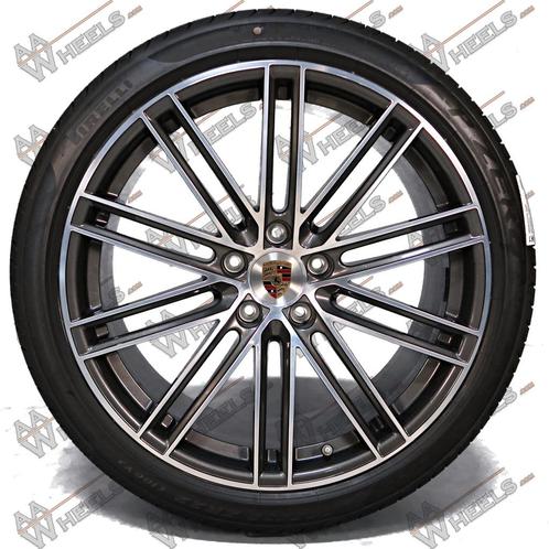 Porsche Cayenne E3 9Y Turbo IV 22 inch originele velgen 9Y06, Autos : Pièces & Accessoires, Pneus & Jantes, Enlèvement ou Envoi