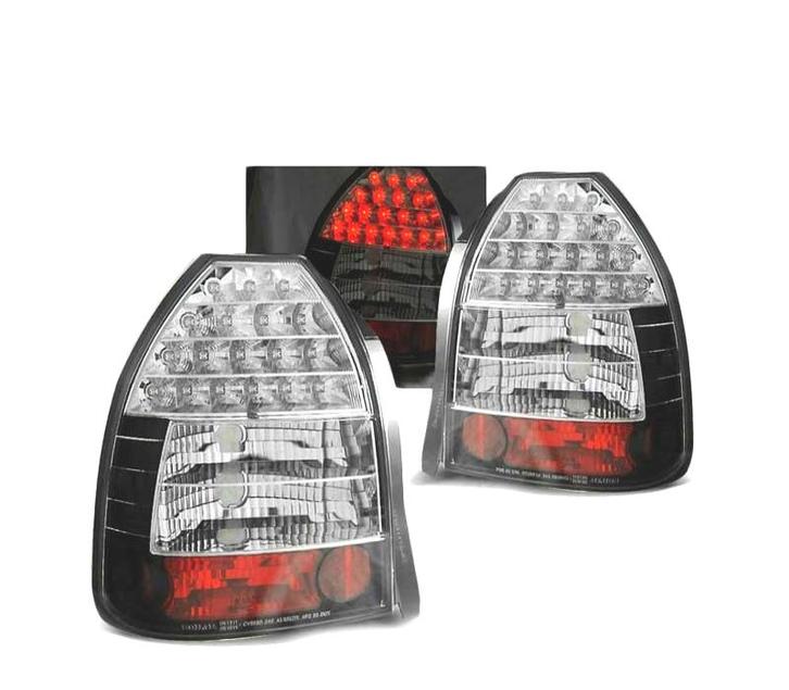 FEUX ARRIÈRE LED HONDA CIVIC 3P 95-01 NOIR, Auto-onderdelen, Verlichting, Verzenden