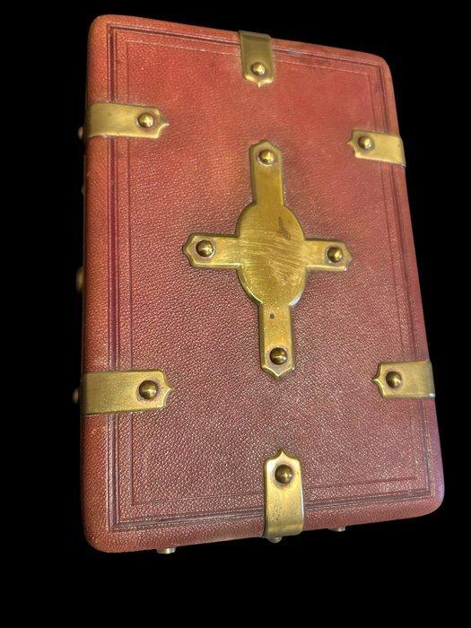 Naaidoos - Leder, Zijde, Metaal - Naaistersetje uit de jaren, Antiquités & Art, Antiquités | Autres Antiquités