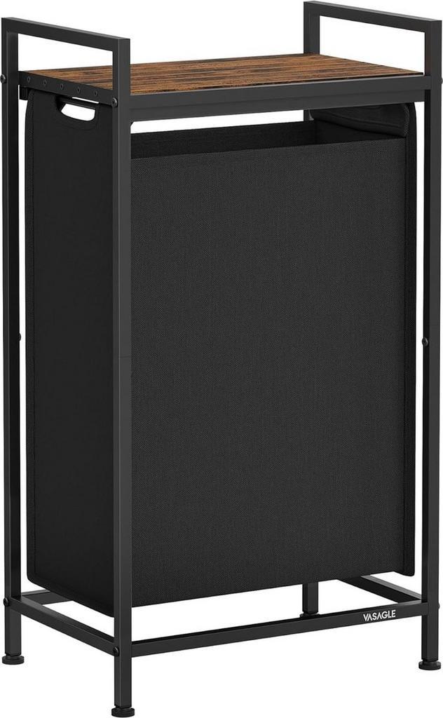 Wasmand 47 liter - 42x28x75 cm - uittrekbare en, Huis en Inrichting, Badkamer | Badkamermeubels, Verzenden