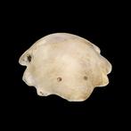 Sumérien Marbre Amulette de grenouille