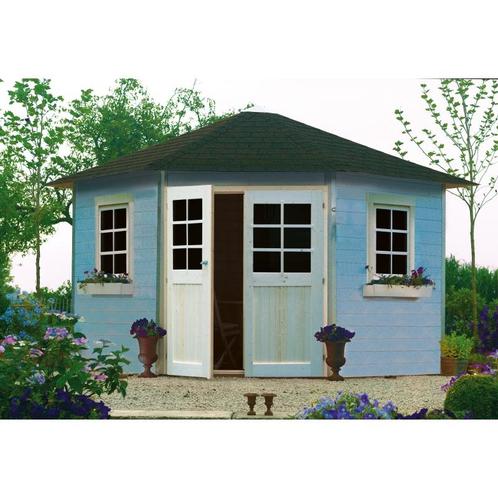 Paviljoen in hout - pyramid nancy ii 3050 x 3050 mm 28 mm, Tuin en Terras, Tuinhuizen, Nieuw