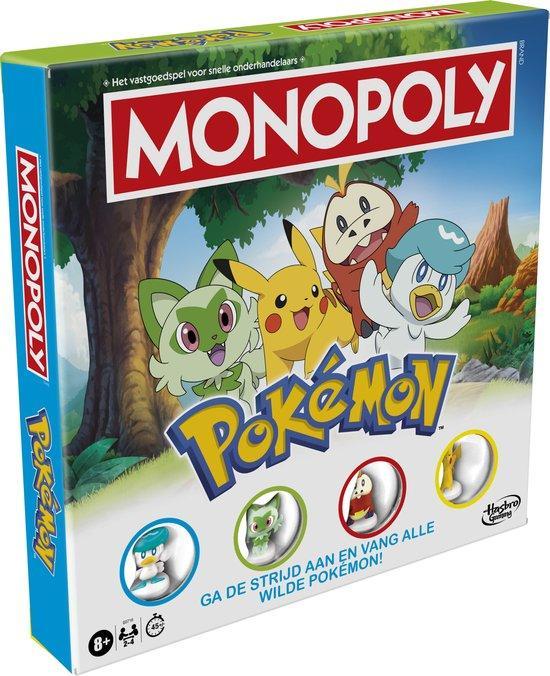 Monopoly Pokémon Editie - Bordspel - Gezelschapsspel Verp.., Kinderen en Baby's, Speelgoed | Kinderpuzzels, Nieuw, Verzenden