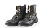 IK-KE Veterboots in maat 27 Zwart | 5% extra korting, Kinderen en Baby's, Verzenden, Jongen of Meisje, IK-KE, Schoenen