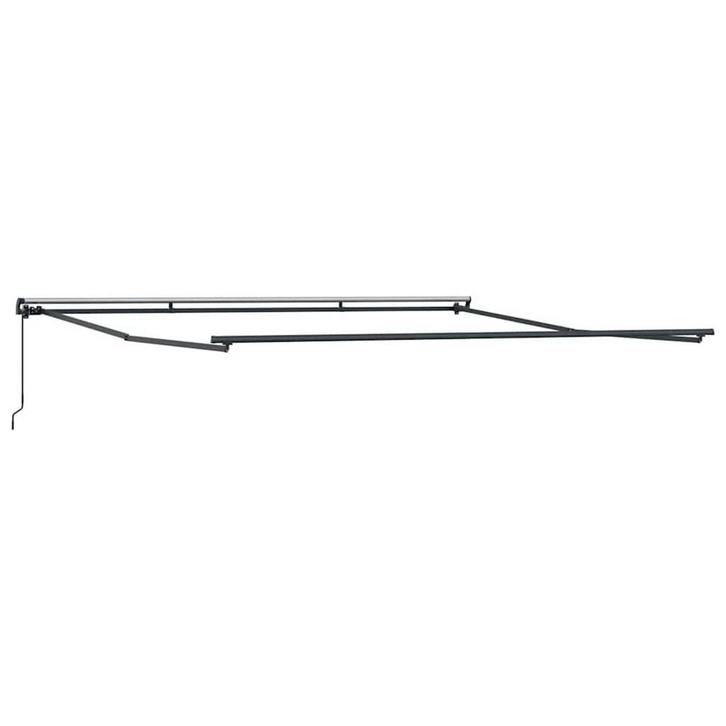 Metalen Markies 4x3.5m Antraciet | OP = OP | -51% Korting!, Tuin en Terras, Zonneschermen, 250 cm tot 450 cm, Nieuw, Knikarmscherm
