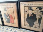 Auguste Roubille - 3 affiches anciennes Le Musée de Sires, Antiek en Kunst