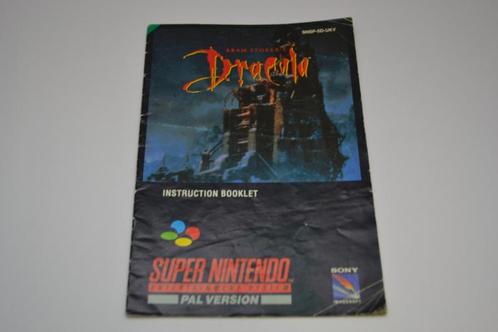Bram Stokers Dracula (SNES UKV MANUAL), Games en Spelcomputers, Spelcomputers | Nintendo Consoles | Accessoires