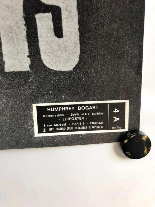 aucun - Humphrey Bogart – Listen you guys - Affiche, Antiek en Kunst, Kunst | Tekeningen en Fotografie
