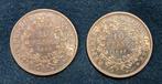 France. 10 Francs 1965/1967 Hercule (lot de 2 monnaies en