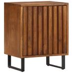 vidaXL Nachtkastje 40x30x50 cm massief mangohout, Huis en Inrichting, Slaapkamer | Nachtkastjes, Verzenden, Nieuw