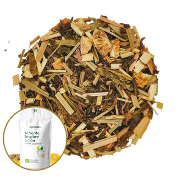 BIO-Kruidenthee GINGER LEMON GREEN TEA - 100 g, Ophalen of Verzenden