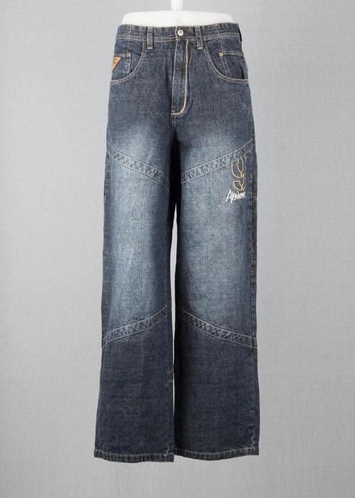 Vintage Baggy Akademiks Blue size 26 / 31, Kleding | Heren, Spijkerbroeken en Jeans, Ophalen of Verzenden